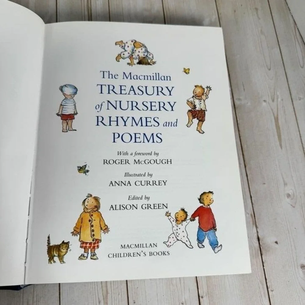 Macmillan Treasury Nursery Rhymes & Poems Roger McGough Anna Currey 1998